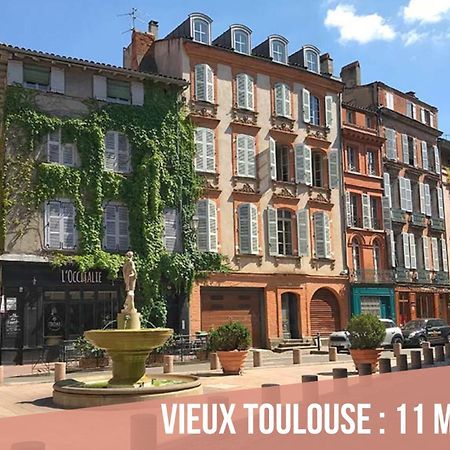 Chartreuse, Clim, Parking, Terrasse Au Calme Apartamento Toulouse Exterior foto